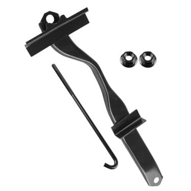 Imagem de Kit de suporte de bateria 74404-35140 adequado para Toyota 4Runner Tacoma 1995-2004, kit de suporte de montagem de bateria com parafusos e porcas em J de aço inoxidável 304