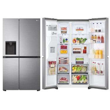 Imagem de Geladeira Side by Side 4 Portas Frost Free Inverter 611L GC-L257SLP LG