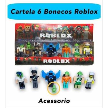 Imagem de Kit 6 Bonecos Roblox Modelo Novo Brinquedo Infantil