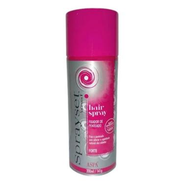 Imagem de Hair Spray Fixador de Penteado Fixa Forte Sprayset 200ml - ASPA