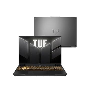 Imagem de Notebook ASUS TUF Gaming F16 FX607VU RTX4050 Intel Core 5 210H 16Gb Ram 512Gb SSD Windows 11 Tela Nível IPS 16" LED 144Hz Gray - RL053W