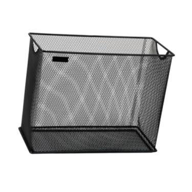 Imagem de IEUDNS Organizador de arquivos de malha, organizador de mesa, versátil, portátil, porta-arquivos de revistas, pasta de documentos para de dormitório, Preto