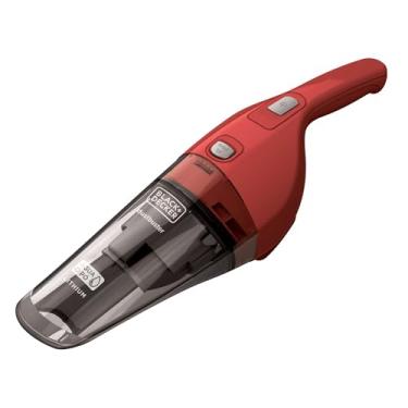Imagem de BLACK+DECKER Aspirador de Pó e Água Portátil à Bateria 3,6V APB3600 Vermelho Bivolt