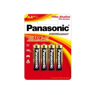 Imagem de Pilha Alcalina Aa Blister Com 4 Lr6xab/4b192 - Panasonic