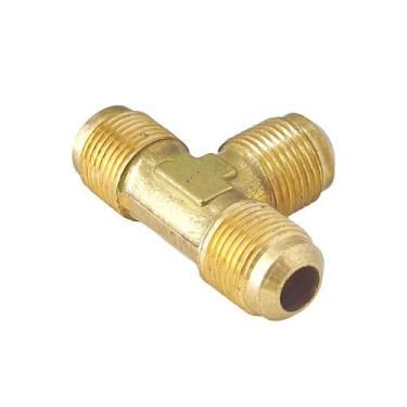 Imagem de Tee de Latão 1/2" SAEM x 1/2" SAEM para Tubo Cobre - ALUMEGAS, Novo