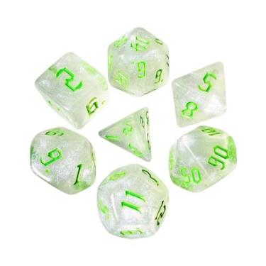 Imagem de Dados de RPG Fantasy Starlight - Design Retrô com Cores Incríveis, B05