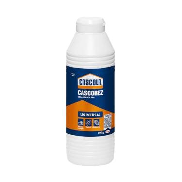 Imagem de Cascola Cascorez Universal, Cola branca extra forte de fácil aplicação, Cola de PVA com secagem transparente, Cascorez Universal para colagens de alto desempenho, 1x0,5kg