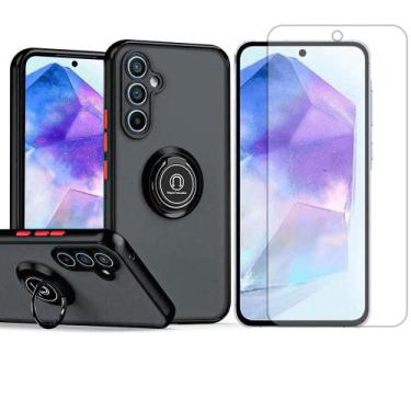 Imagem de Capa Anel Fosca Para Samsung Galaxy A55 + Pelicula Hidrogel - GR Globa