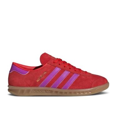 Imagem de adidas Tênis feminino Hamburg, Vermelho/Roxo Burst/Gum, 35