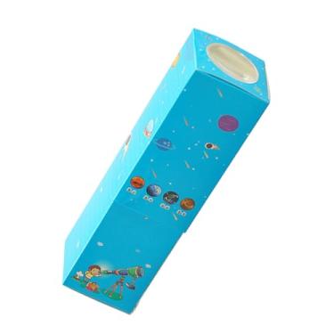 Imagem de Telescópio de Brinquedo - Telescópio De Mão Portátil Para Crianças De Cartão - Kit de Produção Tecnológica para Auxiliares de Ensino de Ciências para Iniciantes Estudantes Crianças Pré Escolares Adult