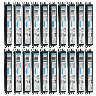 Imagem de OHLECTRIC (Pacote com 20) Substituição para ICN-3P32-SC - 1, 2 e 3 lâmpadas T8 reator eletrônico fluorescente | Potência nominal da lâmpada 32W, 120/277 volts | Operação de início instantâneo com