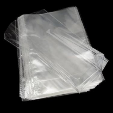 Imagem de COOLAKE Sacos transparentes para brindes de celofane para celofane, sacos de reforço inferior com laços torcidos, embalagem de lembrancinhas de festa, embrulho de caneca de presente, armazenamento de