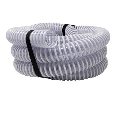 Imagem de Mangueira de conexão de bomba de filtro de piscina à prova de vedação de 1,25" (32 mm) para piscinas acima do solo e sistemas de íntex, PVC de qualidade premium de 2,54 m feito nos EUA | Comprimento desejado recortado, inclui 4 braçadeiras de mangueira