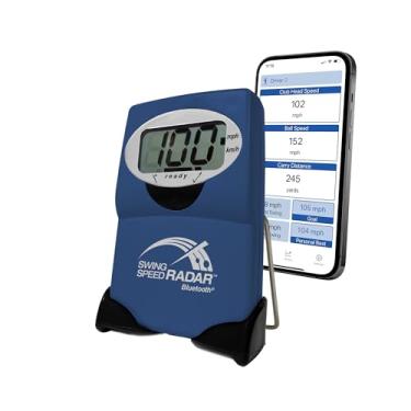 Imagem de swing speed radar - Alcance unidades mais longas - Proporciona velocidades precisas de balanço do taco de golfe de 40 a 220 MPH. Consistência mestre | Ferramenta de treinamento de radar Doppler |