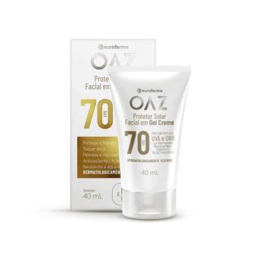 Imagem de Protetor Solar Facial Em Gel Creme Oaz - 70 Fps 40ml - OAZ Eurofarma