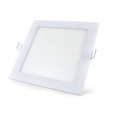 Imagem de Painel Led Quadrado Embutir Taschibra Autovolt 24W 6500K