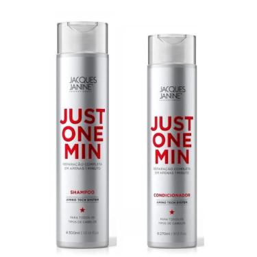Imagem de Kit Shampoo e Condicionador Jacques Janine Just One Minute