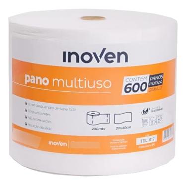 Imagem de 600 Panos Multiuso Tipo Perfex Para Limpeza Picotado Rolo