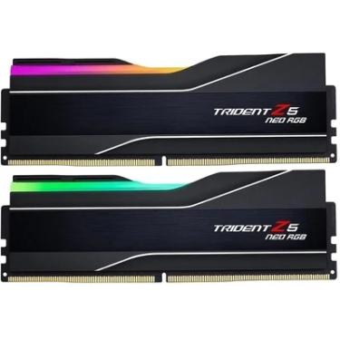 Imagem de Memória DDR5 AMD Expo CL30 32GB 6000mhz G.SKILL Trident Z5 Neo RGB (2x16gb) F5-6000j3038f16gx2-tz5nr