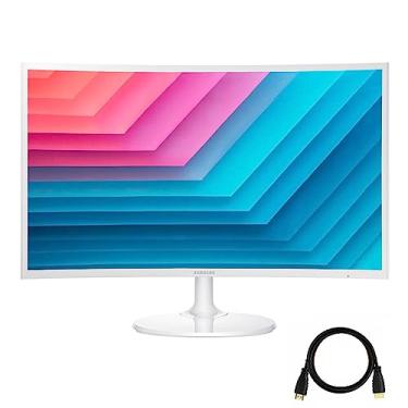 Imagem de Samsung Monitor curvo para jogos empresariais 68.6 cm FHD 1920 * 1080 LED widescreen AMD FreeSync 4ms Tempo de resposta 60Hz Taxa de atualização Cabo HDMI ultrafino antirreflexo HDMI (27 polegadas)