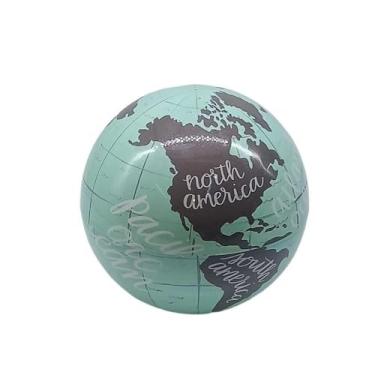 Imagem de Globo Iluminado Mapa Mundi Led Infantil Automatico Decoração (Verde)
