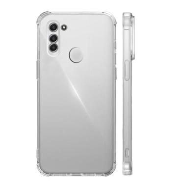 Imagem de Capinha Capa Compatível Com Samsung Galaxy a11 tela 6.4 Borda Anti Que