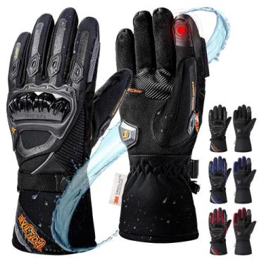 Imagem de Luvas de Motocicleta IRON JIA'S - Impermeáveis e à Prova de Vento