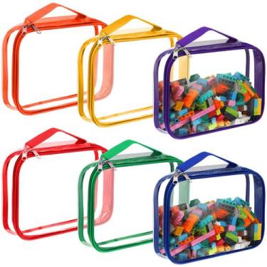 Imagem de Sacos de armazenamento de brinquedos Sanwuta PVC Organization Case Wat