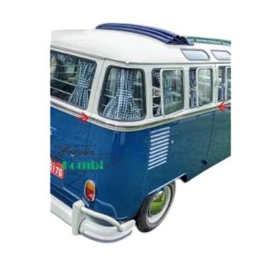 Imagem de Friso lateral direito canto curvo kombi até 1975 - DMK