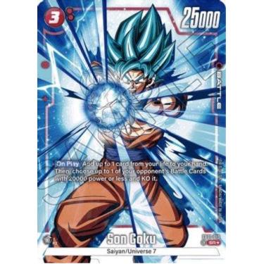 Imagem de Carta Dragon Ball TCG - Son Goku (Arte Alternativa) (Awakened Pulse - FB01) - Super Rara