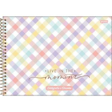 Imagem de Caderno Desenho UNIV Capa Dura LA Creme 80FLS. - Sao Domingos