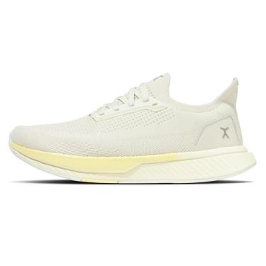 Imagem de FLUX FOOTWEAR Adapt Runners para mulheres e homens, sapatos minimalistas – bico largo, sola sem queda, leve e flexível, perfeito para caminhar, correr e conforto diário, Merengue, 36/37 BR