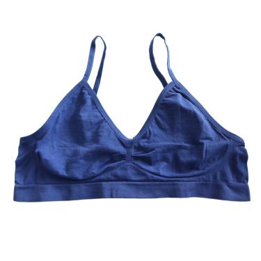 Imagem de SUTIÃ TOP LISO - MARINHO - P - 96 % POLIAMIDA 4% ELASTANO - SEM FORRO - BASIC+