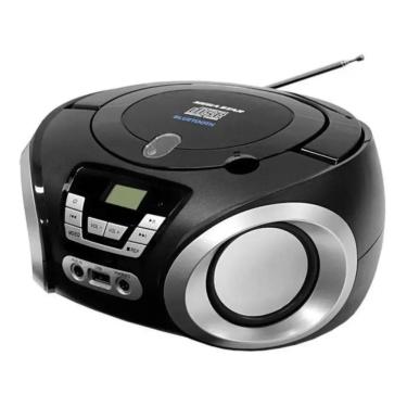 Imagem de Cd Player Bluethooth Radio Boombox Portatil Usb Fm Digital