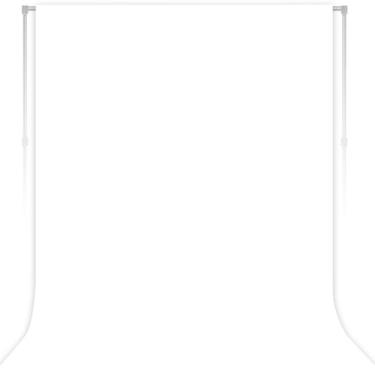 Imagem de Pano de fundo branco para sessão de fotos, cortina de fundo profissional para fotografia de produto, retratos, casamento, festa, gravação de vídeo ao vivo, 35 x 50 m (apenas plano de fundo)