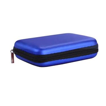 Imagem de Estojo de disco rígido portátil Worparsen Mini Storage Blue