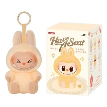 Imagem de Labubu Boneco Pelúcia Pop Mart Have a Seat Surpresa - Aleatório