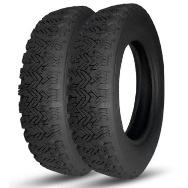 Imagem de Pneus Remold 5/6015 VW Antigo Kit com 2 Garantia 12 meses - Longway