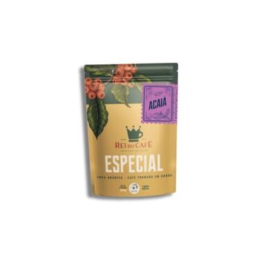 Imagem de REI DO CAFÉ Café Especial Acaiá em Grãos 250g 100% Arábica Gourmet Notas Frutadas Torra Média