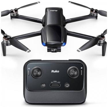 Imagem de Ruko U11MINI 4K: Drone de bolso com câmera para adultos, fotos de 8K e vídeos de 4K a 30fps, gimbal de 3 eixos, transmissão digital FPV