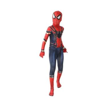 Imagem de Traje de Cosplay do Homem-Aranha - Fantasia Zentai para Crianças e Adu