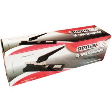 Imagem de Grampeador Metal Ge-1069 Genial 28Cm P/100F Unidade - Gramp Line