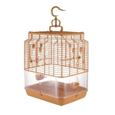 Imagem de Gaiola grande para pássaros, antidispersão, papagaio, peônia, casa, vila, pode ser pendurada e empilhada, ninho de pássaro