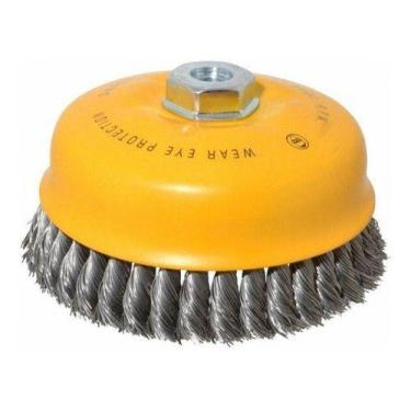 Imagem de Escova De Aço Para Lixadeira Copa Trancada 6 Dw4917m Dewalt