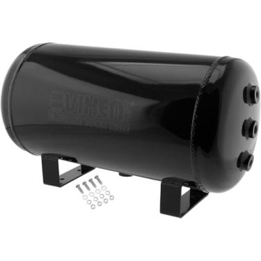 Imagem de Vixen Air 20 litros (20 litros) 9 portas suspensão/trem/buzina alumínio Air Tanque 200 PSI Preto VXT5200AB