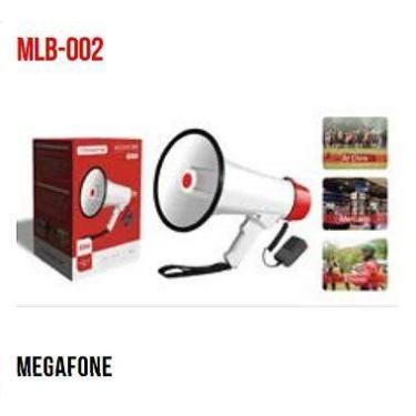 Imagem de Megafone com Gravador 30W - Tomate - Modelo MLB-002