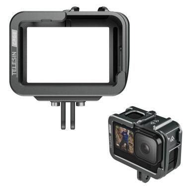 Imagem de Frame De Alumínio Para Câmeras Gopro 12/11/10/9 - Telesin
