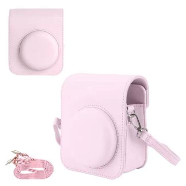 Imagem de Capa Premium Protetora Com Alça Para Câmera Instax Mini 12