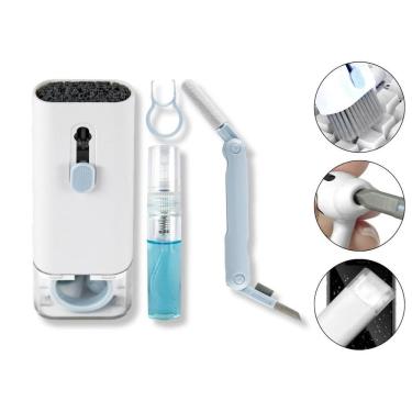 Imagem de Kit Limpeza De Eletrônicos 7 Em 1 Fone Teclado Computador