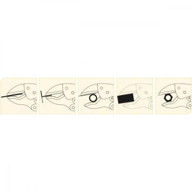 Imagem de Alicate de Pressão 10" Tramontina com Mordente Triangular